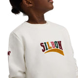 Silbon – 135228 – Sudadera con letras bordadas en rizo de toalla - Niña