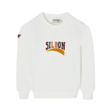Silbon – 135228 – Sudadera con letras bordadas en rizo de toalla - Niña