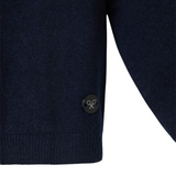 Silbon – 135255 – Cárdigan de lana y cashmere con volante y mangas abullonadas - Niña