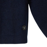 Silbon – 135255 – Cárdigan de lana y cashmere con volante y mangas abullonadas - Niña