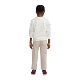 Silbon – 135264 – Pantalones cargo de tiro medio y corte regular mezcla de algodón y elastano - Niña