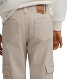 Silbon – 135264 – Pantalones cargo de tiro medio y corte regular mezcla de algodón y elastano - Niña
