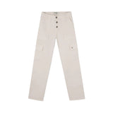 Silbon – 135264 – Pantalones cargo de tiro medio y corte regular mezcla de algodón y elastano - Niña