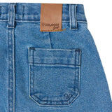 Silbon – 135267 – Pantalones vaqueros 1% elastano con detalle de trenza en los bolsillos - Niña