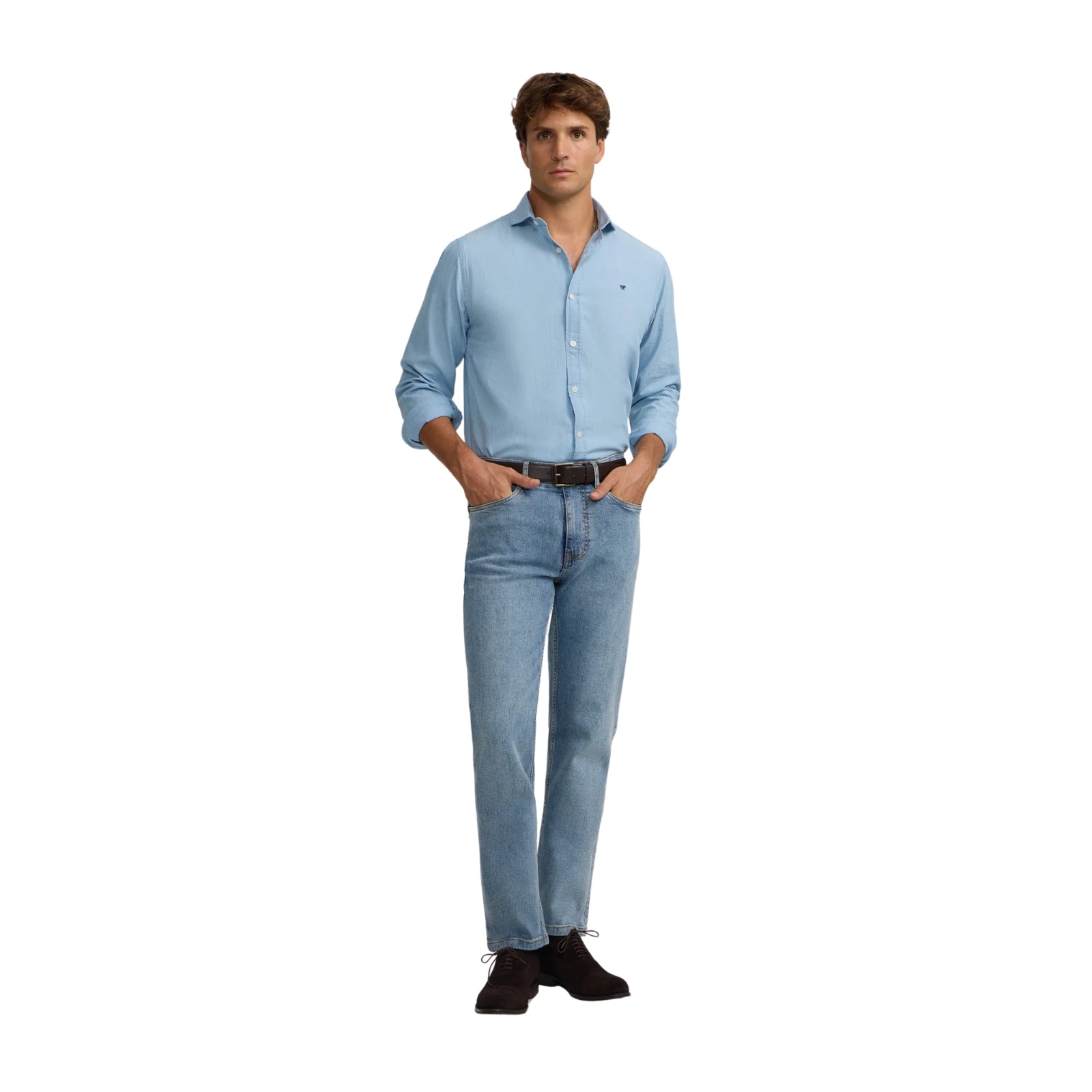Vaqueros azul claro Silbon para hombre – Estilo y confort Konestilochic