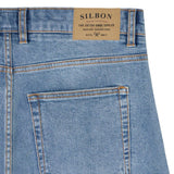 Silbon – 135303 – Pantalones vaqueros de corte slim de algodón BCI y 2% elastano - Hombre