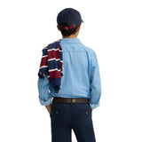 Silbon – 136061 – Camisa vaquera de manga larga 100% algodón BCI de corte regular - Niño