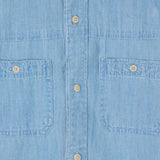 Silbon – 136061 – Camisa vaquera de manga larga 100% algodón BCI de corte regular - Niño