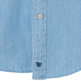 Silbon – 136061 – Camisa vaquera de manga larga 100% algodón BCI de corte regular - Niño