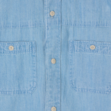 Silbon – 136061 – Camisa vaquera de manga larga 100% algodón BCI de corte regular - Niño