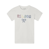 Silbon – 136121 – Camiseta de manga corta 100% algodón con impresión delantera – Unisex niños