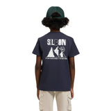Silbon – 136124 – Camiseta de manga corta 100% algodón con impresión en la espalda – Unisex niños