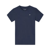 Silbon – 136124 – Camiseta de manga corta 100% algodón con impresión en la espalda – Unisex niños