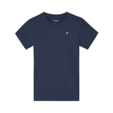 Silbon – 136124 – Camiseta de manga corta 100% algodón con impresión en la espalda – Unisex niños