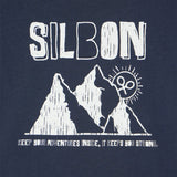 Silbon – 136124 – Camiseta de manga corta 100% algodón con impresión en la espalda – Unisex niños