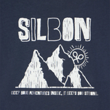 Silbon – 136124 – Camiseta de manga corta 100% algodón con impresión en la espalda – Unisex niños