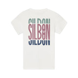 Silbon – 136125 – Camiseta de manga corta 100% algodón con impresión trasera – Unisex niños