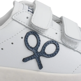 Silbon – 136267 – Zapatillas de piel con cierre de velcro - Niño
