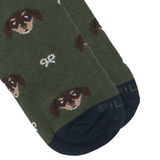 Silbon – 136291 – Calcetines de caña media 3% elastano – Unisex niños