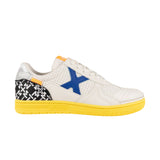 Munich - G-3 KID 463 1511463 - Zapatillas de fútbol sala blancas con empeine transpirable - Unisex niños