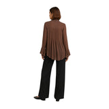 Free/Quent - Nanni 200632-Negro - Pantalones negros rectos de talle alto con bolsillos laterales - Mujer