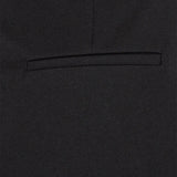 Free/Quent - Nanni 200632-Negro - Pantalones negros rectos de talle alto con bolsillos laterales - Mujer