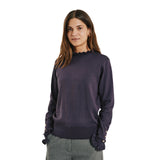 Jersey azul noche mujer con volantes Freequent Katie | Konestilochic
