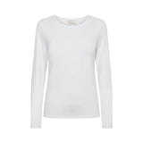 Free/Quent - Liana 205298-Blanco roto - Camiseta blanca de manga larga - Mujer