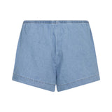 Free/Quent – Lisea 208110-9451 – Shorts vaqueros azules 100% algodón con cintura elástica ajustable - Mujer
