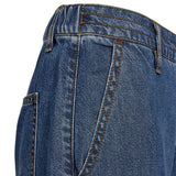FreeQuent - Milo 211373-Azul - Pantalones anchos azules estilo vaquero 100% lyocell - Mujer