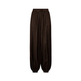 Free/Quent - Dova 211563-Topo - Pantalones barrones con cintura elástica y bolsillos - Mujer