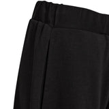 Free/Quent - Nanni 211583-Negro - Pantalones culotte negros de tiro medio con bolsillos laterales - Mujer