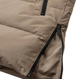 Free/Quent - Herdis 211627-Topo - Abrigo acolchado color topo de tejido hidrófugo - Mujer