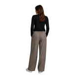 Free/Quent - Sofy 211984-Topo - Pantalones color topo con cintura elástica y bolsillos - Mujer