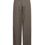 Free/Quent - Sofy 211984-Topo - Pantalones color topo con cintura elástica y bolsillos - Mujer