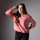 Minueto – 252018 – Sudadera con lazos - Mujer