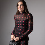 Minueto – Stella 252072 – Falda larga con estrellas - Mujer