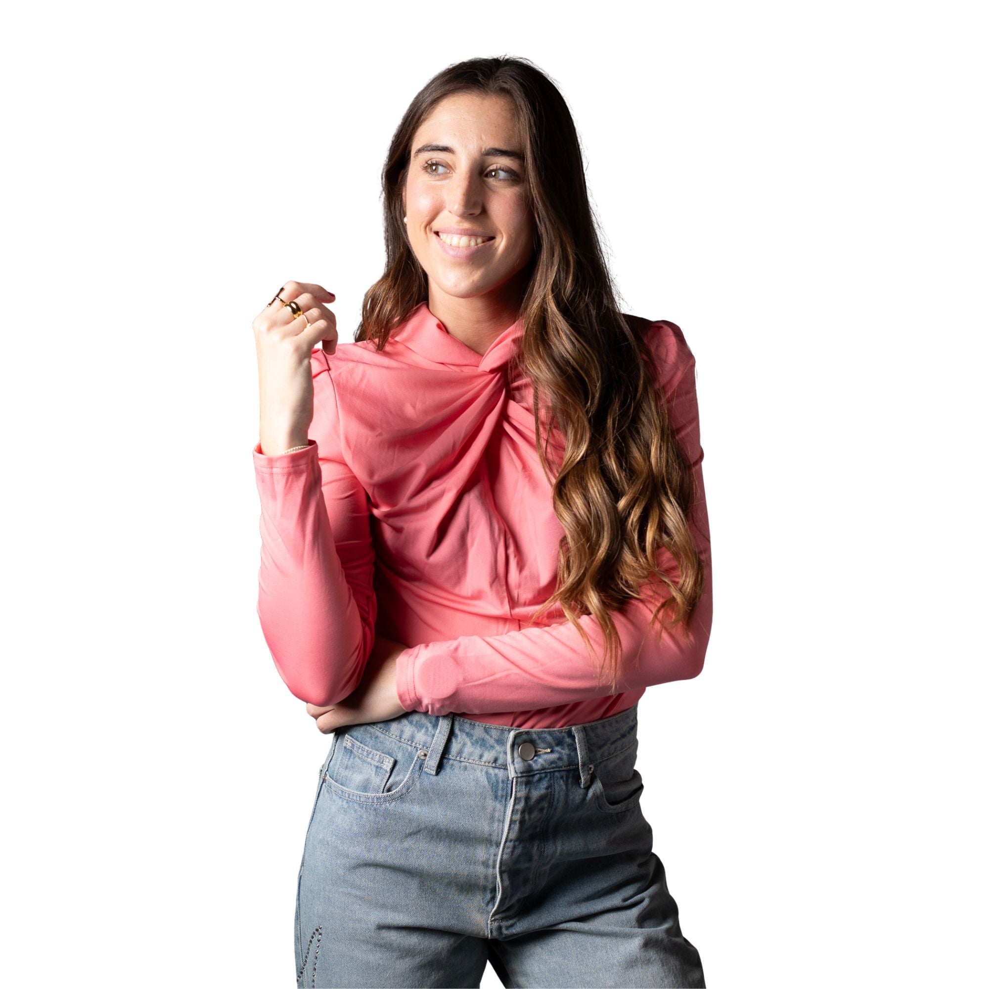 Camiseta rosa Minueto Ilenia de mujer – Estilo y confort - Konestilochic