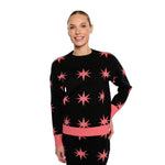 Jersey negro con estrellas rosas Minueto para mujer | Konestilochic