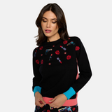 Minueto – Zinerva 252296 – Jersey con bordados - Mujer