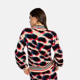 Minueto – Mattea 252305 – Jersey estampado de cuello subido - Mujer