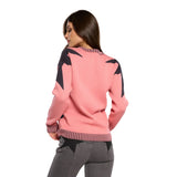 Minueto – 252311 – Jersey con estampado felino - Mujer