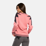 Minueto – 252311 – Jersey con estampado felino - Mujer