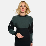Minueto – 252312 – Jersey con estrellas y leopardo - Mujer