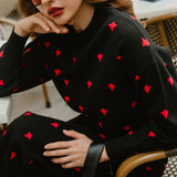 Minueto – 252327 – Jersey con estampado - Mujer