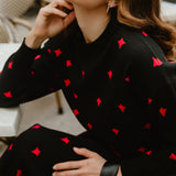 Minueto – 252327 – Jersey con estampado - Mujer