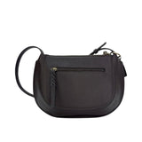 MartinaK - 263808-MARRON - Bolso bandolera minimalista de ecopiel marrón (31x8x22 cm.)