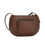 MartinaK - 263808-CAMEL - Bolso bandolera minimalista de ecopiel camel  (31x8x22 cm.)