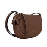 MartinaK - 263808-CAMEL - Bolso bandolera minimalista de ecopiel camel  (31x8x22 cm.)