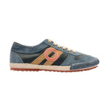 Aro - Ido 3683-IDO-MIDNIGHT - Sneakers azul marino de piel y ante con efecto lavado - Hombre